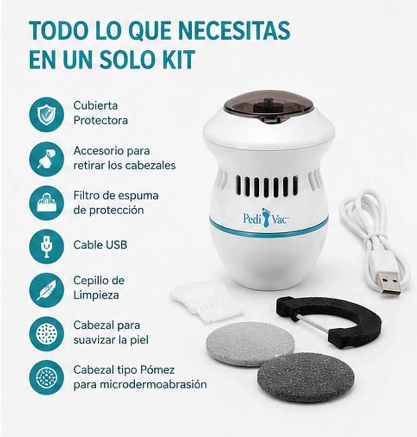 REMOVEDOR DE CALLOS PARA PIES